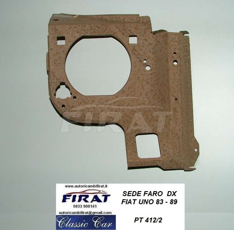 SEDE FARO FIAT UNO 83 - 89 DX
